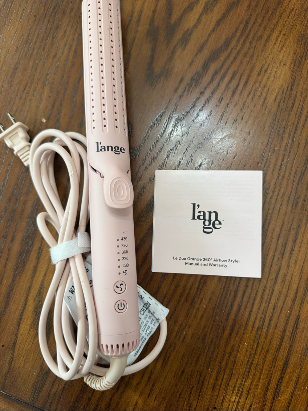 Lange Le Duo Grande 360 Airflow Stylet - Pink